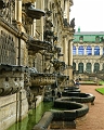 Drážďany - Zwinger, fontány